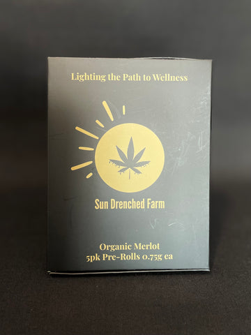 Sun Drenched Farms 5 Pack Pre-rolls (CBD Flower)