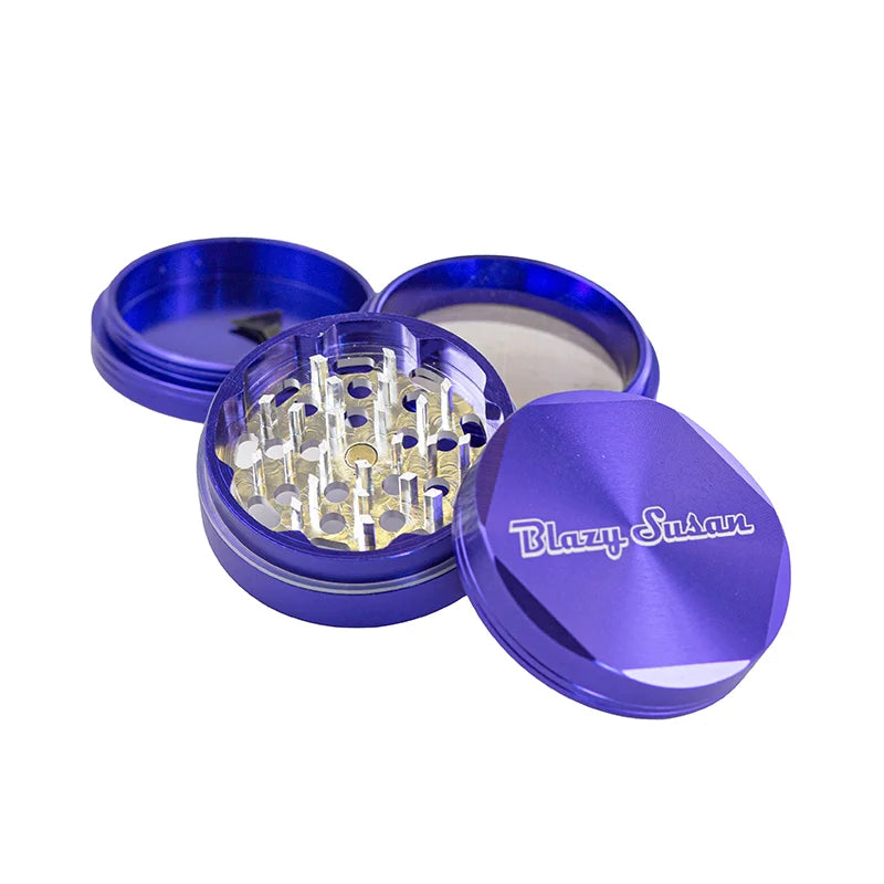 4-Piece Aluminum Grinder, Blazy Susan