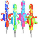 Spike Turtle 2-in-1 Silicone Dab & Smoke Kit | 9"