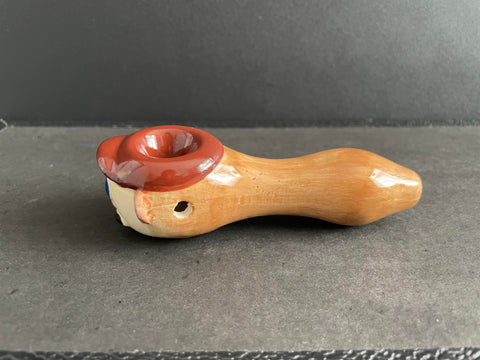 Ceramic Plumb-ario Hand Pipe